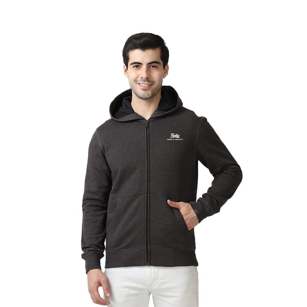 Mark & Spence Men's Hoodie - Dark Grey